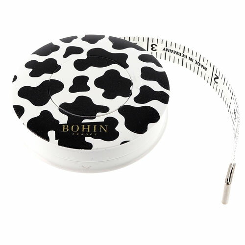 フランス　BOHIN 自動巻取り式テープメジャー　150センチ/60インチウシ