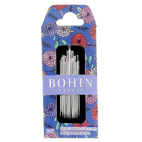其它 - フランス　BOHIN 針穴が大きめの日常使い縫い針セット 15本セット ブロッサム