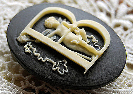 ピンクッション マグネットタイプ 【B】 アルファベット エンジェル 磁石の針山ニードルマインダー　Needle Minder 2