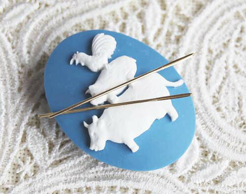 ピンクッション マグネットタイプ 動物たちのパーティー 磁石の針山ニードルマインダー　Needle Minder gracework-10004929 グレイスワーク サンプル画像3