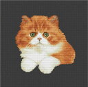 クロスステッチ 刺繍キット オランタ OLanTA 赤い子猫 16ct 猫 クロスステッチキット ししゅう 刺繍