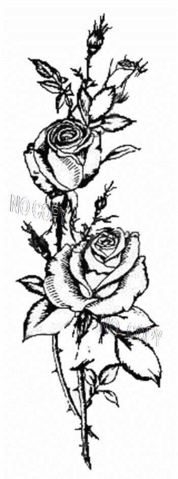 ラバースタンプ ばらの栞 アンマウント 輸入スタンプ アートスタンプ ゴム印・スタンプ