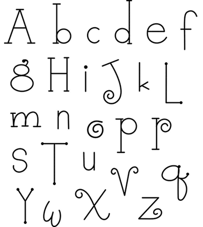 ラバースタンプ ウィズミーアルファベット 【クリング】 ラバースタンプ 輸入スタンプ アートスタンプ