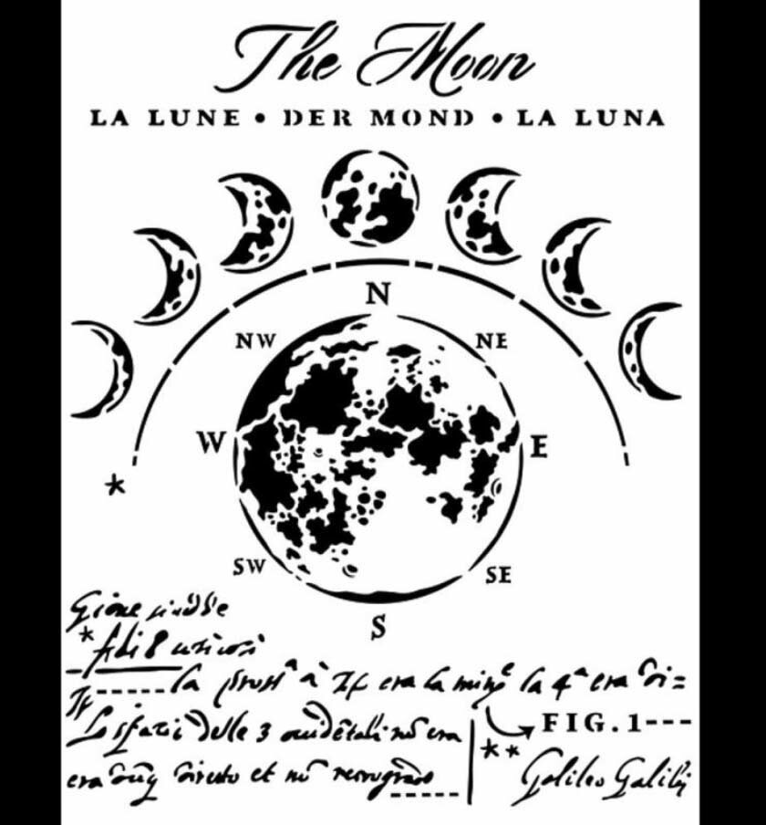 クラフトマスク・クラフトステンシル コスモス インフィニティ ザ ムーン