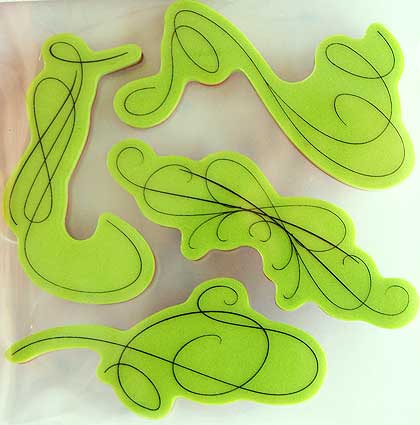 ゴッサマー INKADINKADO クリング 4つのスタンプセット 輸入スタンプ アートスタンプ スタンピングギア対応