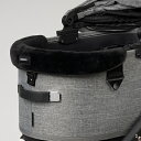 Air Buggy DOME3用・FittWizXアクセサリー 【コーナークッションファー ブラック】 エアバギー