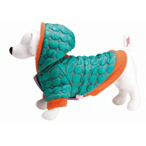 中型犬ペットウェア　【サークルキルトパーカー】　ピンク・グリーン・ブルーの3カラー　お散歩が楽しくなる激かわアイテム♪　EH