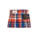 ペットウェア 【TINOTITO チェックプリーツスカート オレンジ】XS・S・M・L・XL・XXLサイズ TT