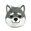 犬雑貨 【巾着ポーチ 柴犬黒】 ふわふわで超キュートっ♪ 黒柴 リアルドッグ