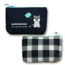 犬雑貨 【デニムポーチ 柴犬黒】 ワンポイント刺繍が超キュートっ♪ 黒柴 リアルドッグ