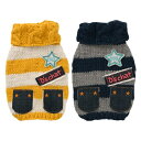 ペットウェア 【D's chat ボーダー柄ニットセーター】XL・XXL・DS・DM・DL・FBサイズ DC19AW