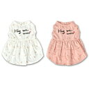 ペットウェア 【TINOTITO HUGMEワンピース】XS〜XXLサイズ TT25SS