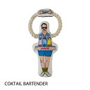 ペットトイ 【MANDARINE BROTHERS スーパークレイジーロープトイ COCKTAIL BARTENDER】マンダリンブラザーズ MB