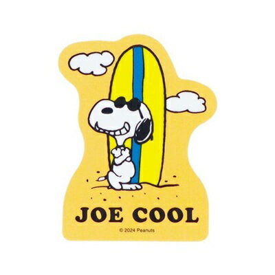 Rakuten - ステッカー　【PEANUTS SNOOPY　クリアステッカー Bon Voyage! 　JOE COOL】　スヌーピー　BR