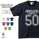 \お得なクーポン配布中/【メール便 送料無料】アラフィフ Tシャツ メンズ レディース お揃い ペアルック 半袖 ギフト Tシャツ 50ロゴ クリスマス サッカ...