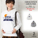 楽天【Tシャツ専門店】GRACIOUS GROUND＼お得なクーポン配布中／富士山 パーカー メンズ レディース ペアルック カップル お揃い 兄弟 友達 男女兼用 ユニセックス 長袖 トップス 裏毛 プルオーバー パーカー ギフト ふじさん 新年 お正月 山開き 10.0オンス 裏毛 S、M、L、XLサイズ