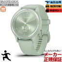 【楽天SS&抽選で100%ポイントバック!当選確率1/2】【取説印刷】GARMIN ガーミン vivomove Sport Silver / Cool Mint...