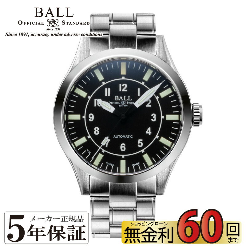 10OFFݥݥȺ40ܡ̵ۡ60NM2182C-S11J-BK BALL Watch Engineer AVIATOR ܡ륦å 󥸥˥ ӥ 谷Ź