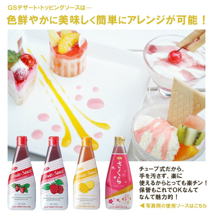 新商品【ジーエスフード】GS フルーツメモリー 500g / ミックスジュース 割材・製菓材料 希釈飲料 2