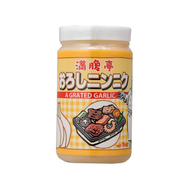 【ジーエスフード】満腹亭 おろしにんにく 1kg / 業務用 スパイス 調味料 食料品