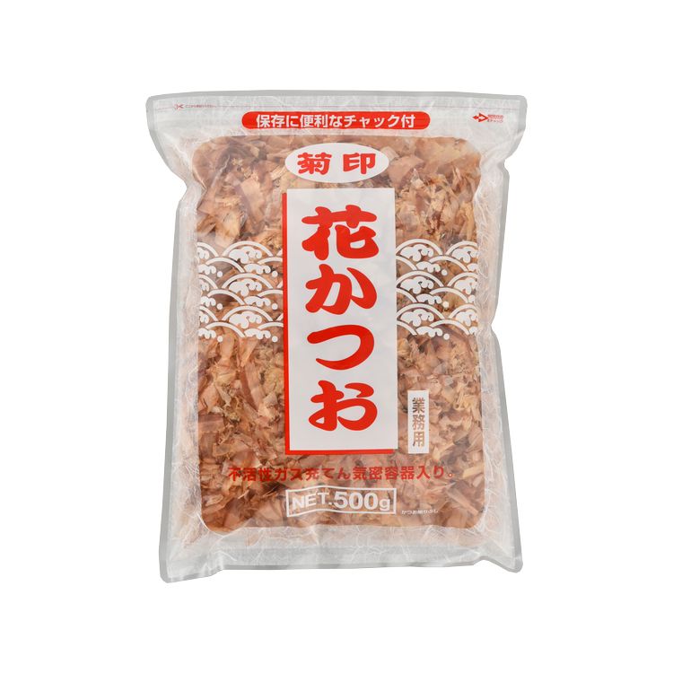 ケース【ジーエスフード】菊印花かつお 500g 5袋入/業務用食品材料