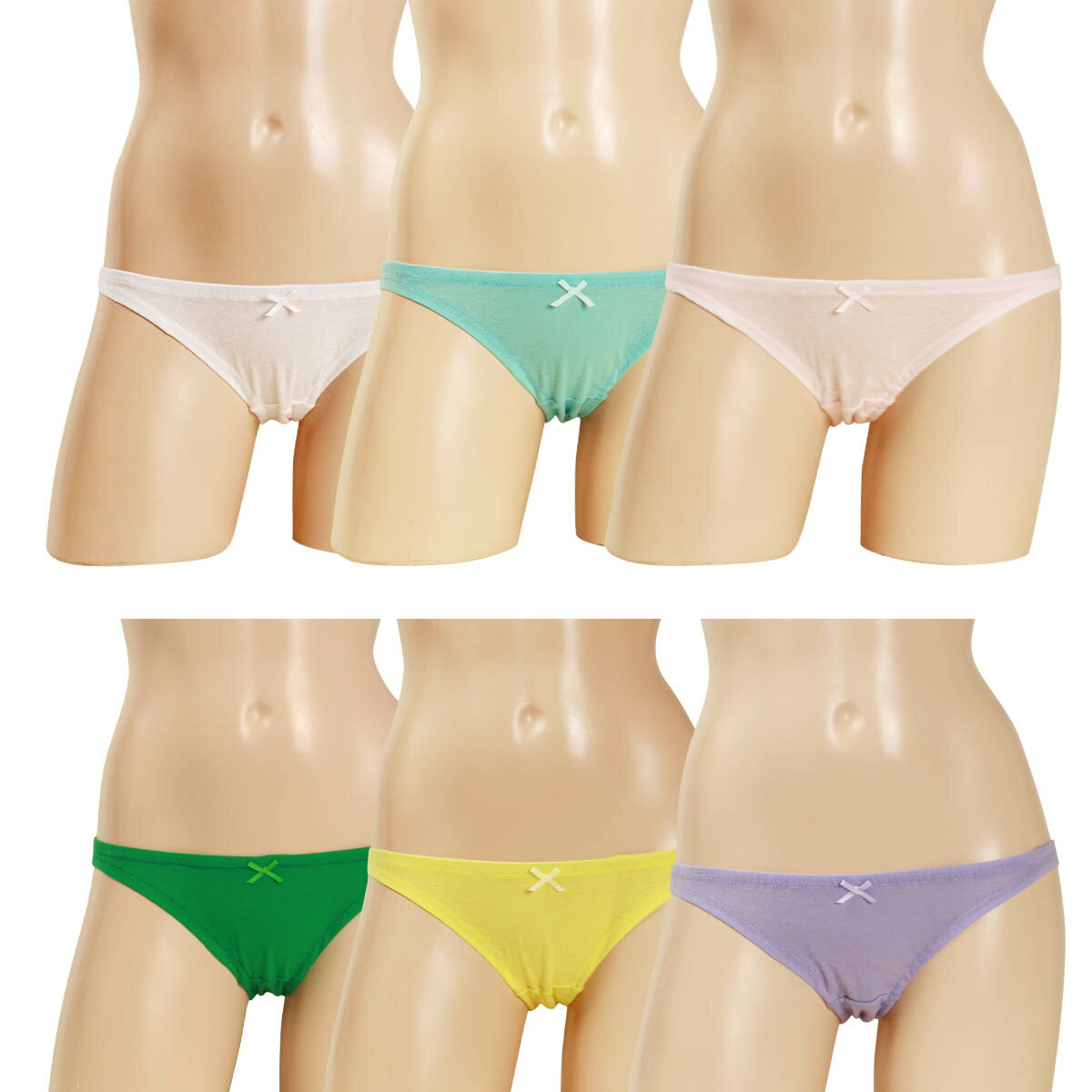 STF天竺コットンショーツ ローライズ インゴム レディース 綿100 2106n 【当店オススメ】