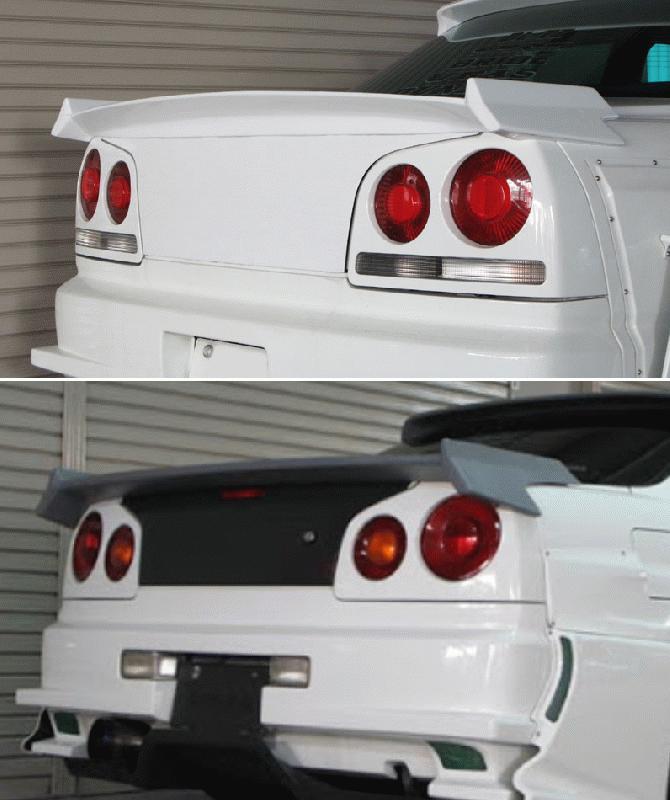 楽天市場】スカイライン r34(ウィング|外装・エアロパーツ 楽天市場】スカイライン r34(ウィング|外装・エアロパーツ
