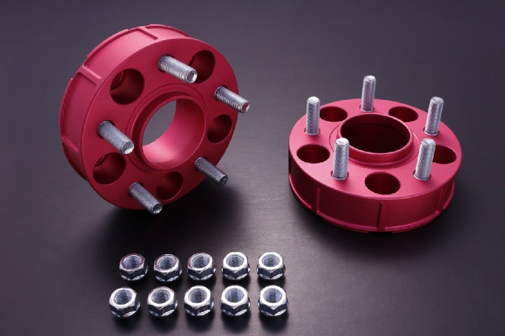 樂天商城 - ワイドトレッドスペーサー　ハブ専用モデル（蛍光ピンク/40mm）
