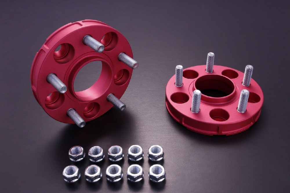 乐天商城 - ワイドトレッドスペーサー　ハブ専用モデル（蛍光ピンク/25mm）