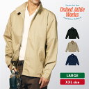 スウィングトップ ジャケット メンズ レディース おしゃれ 無地 ゴルフ カジュアル ポリエステル 綿 コットン 防風 撥水 黒 紺色 茶色 ブラック ベージュ...