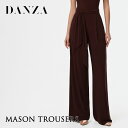 社交ダンス パンツ 練習着 ダンザ メイソン・ダンスパンツ(コーヒー) Danza モダン ラテン スタンダード 社交ダンス衣装 衣類 ダンス レディース 女性...