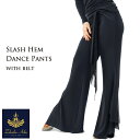 社交ダンス パンツ 社交ダンス衣装 練習着 レッスンウェア 黒 ブラック ズデンカ アルコ メッシュディテール・ダンスパンツ Zdenka Arko モダン ラ...