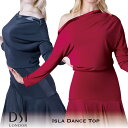 社交ダンス 衣装 社交ダンス衣装 トップス 練習着 レッスンウェア モダンドレス DSIロンドン DSI London イスラ・ダンストップ モダン スタンダー...