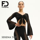 社交ダンス トップス 練習着 FD Company FDカンパニー セリーナ・ダンストップ モダン ラテン スタンダード 社交ダンス衣装 衣装 ダンス レディー...