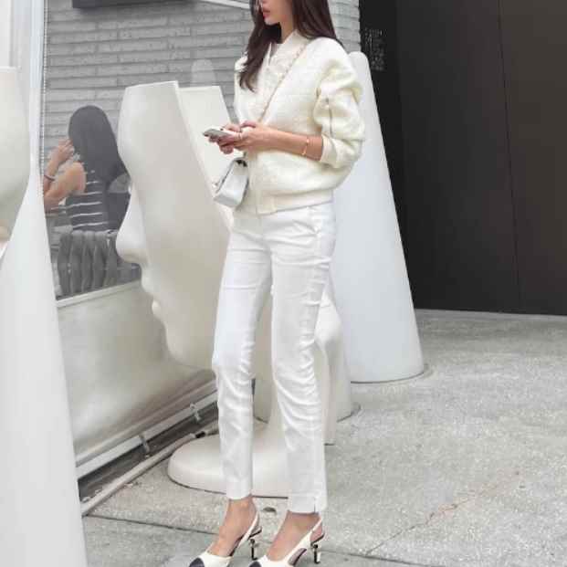 ツイードジャケット レディース ジャケット ブルゾン アウター 上着 羽織 前開き 長袖 ファスナー ポケット 伸縮性 かわいい 大人可愛い きれいめ シンプル カジュアル 上品 おしゃれ かっこいい レトロ アジアン こなれ感 ラフ スポーティー クール 主役級 存在感