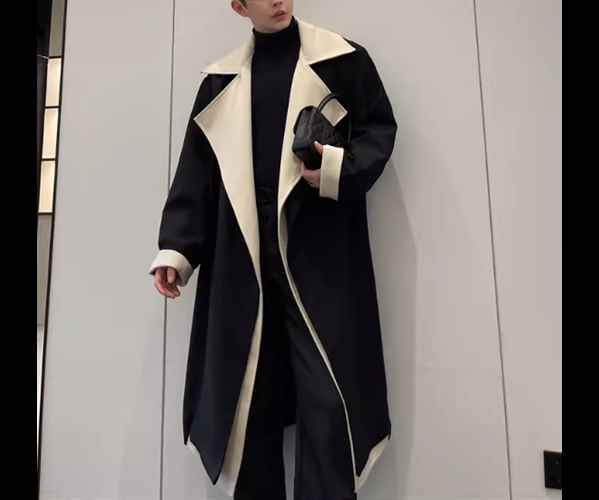 樂天商城 - メンズ 男性用 コート アウター 上着 ウール ウールロングコート ロングコート ロング 長袖 襟付き スーツカラー 異国風 厚手 大人可愛い シンプル カジュアル 上品 おしゃれ かっこいい こなれ感 ルーズ 個性的 クール エレガント モダン 存在感 ラグジュアリー