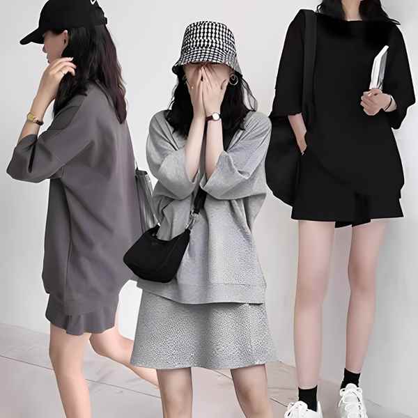 3カラー スポーツスーツ二点セット 上下セット ツーピース スーツ風 レディース トップス パンツ ボト..