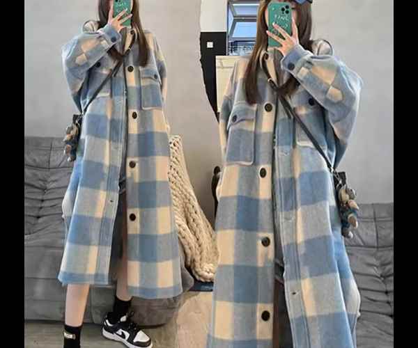 樂天商城 - レディース ジャケット コート アウター 上着 ウールロングコート ロングコート ロング 長袖 襟付き スーツカラー ポケット 厚手 綿 かわいい カジュアル おしゃれ レトロ ボーイッシュ ルーズ クール 存在感 キュート ナチュラル 爽やか ハンサム シック 高級感