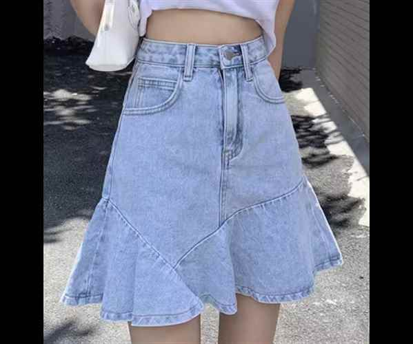 レディーススカートデニムデニムスカ...