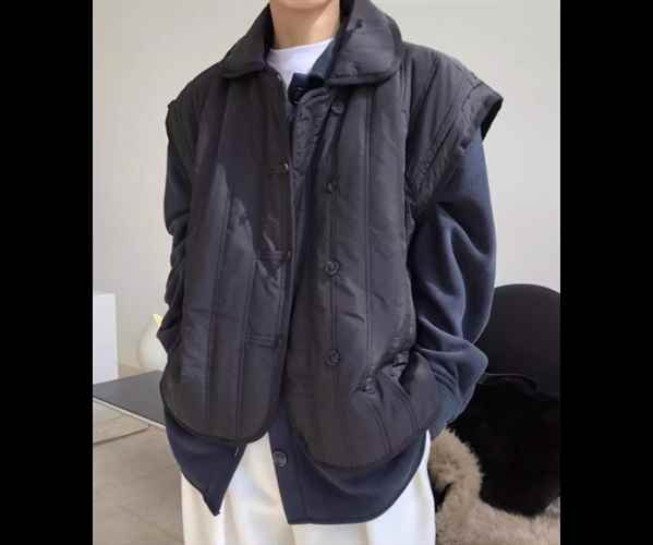 レディース ジャケット アウター 上着 ミドル丈 長袖 ファスナー 厚手 綿 シンプル カジュアル おしゃれ かっこいい メンズライク ボーイッシュ ルーズ 個性的 クール シック 高級感 スタイリッシュ 無地 冬 お出かけ アウトドア キャンプ 暖かい 防寒 普段使い 着回し