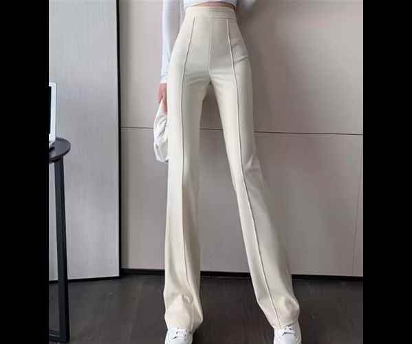 樂天商城 - レディース パンツ ボトムス フレアパンツ フルレングス フレア タイト スリム 細身 ハイウエスト センターライン センタープレス 大人可愛い きれいめ シンプル カジュアル 上品 おしゃれ かっこいい ボーイッシュ クール エレガント ナチュラル ハンサム シック