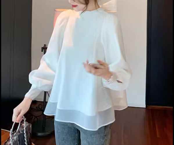 レディーストップスシャツブラウスプ...