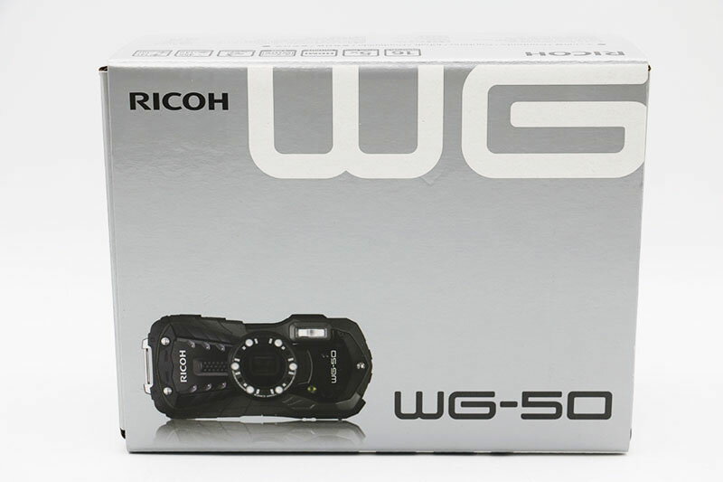 □新品未使用 RICOH リコー WG-50 オレンジ デジタルカメラ