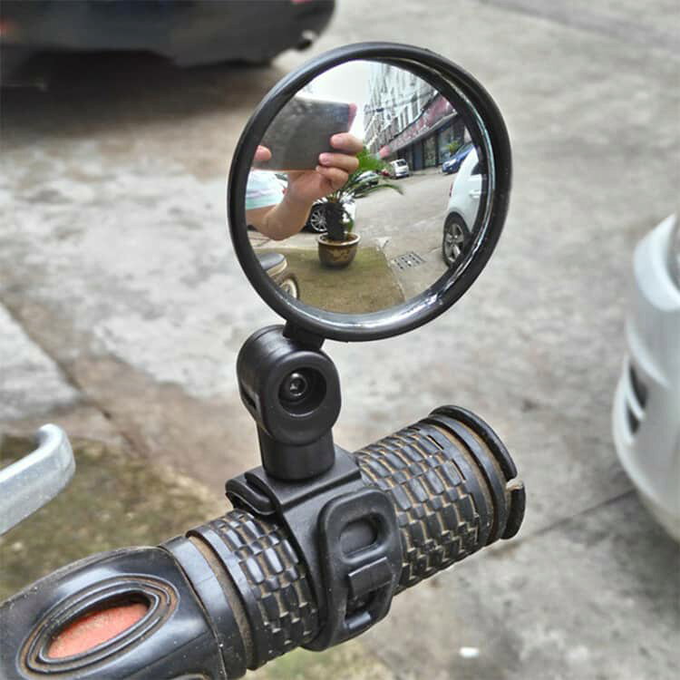 グラムールSELECT楽天市場店の4本セット ベビーカー ミラー ミラー 鏡 自転車 360°回転 凸鏡 後方確認 ミラー 4本セット 鏡 車 角度調整 アクセサリ 丸型 車 鏡 コンパクト 後ろ向き バックミラー サイクリング ママチャリ ツーリング｜アングル2
