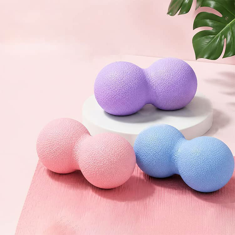 2個セット 筋膜リリースボール マッサージボール ピーナッツボール 全身セルフケア...