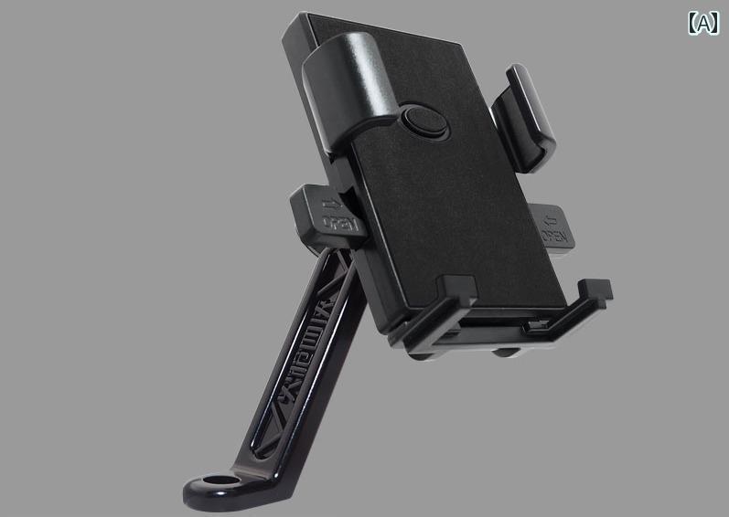 自転車 スマホホルダー スタンド バイク ライダー 車 ナビ ブラケット 携帯 固定 ラック