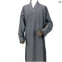 僧服 僧衣 衣装 仏教 春秋冬 ロングコート メンズ レディース 無地 綿 カジュアル グレー ブルー レッド