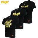 格闘技 トレーニングウェア 半袖 Tシャツ メンズ ムエタイ ボクシング スポーツ 綿 カジュアル 武道 フィットネス ゴールド ブラック シルバー