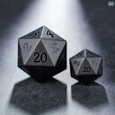 サイコロ おもちゃ すごろく パーティー プレゼント ボードゲーム ダイス 20面体 つや消し シンプル ブラック