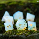サイコロ おもちゃ すごろく パーティー プレゼント ボードゲーム オパール ダイス きれい シンプル 多面体 ホワイト